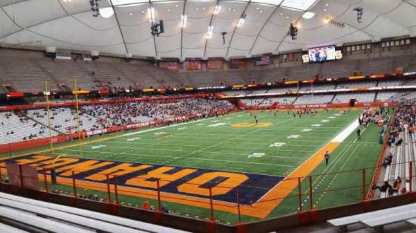 JMA Wireless Dome, section: 245, row: g, seat: 6