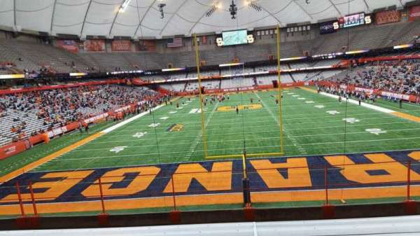 JMA Wireless Dome, section: 245, row: g, seat: 18