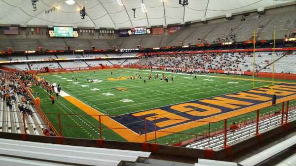 JMA Wireless Dome, section: 249, row: g, seat: 21