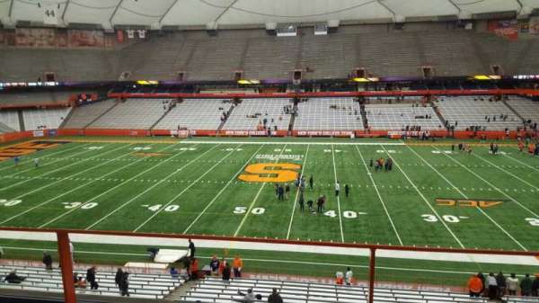 JMA Wireless Dome, section: 318, row: b, seat: 16
