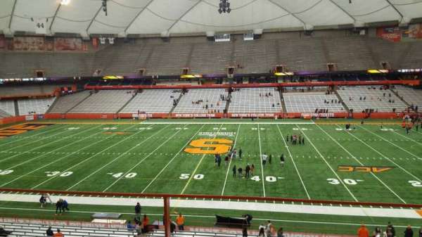 JMA Wireless Dome, section: 318, row: b, seat: 18
