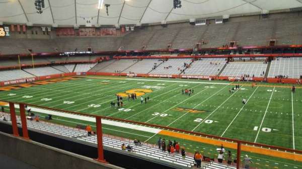 JMA Wireless Dome, section: 316, row: b, seat: 15