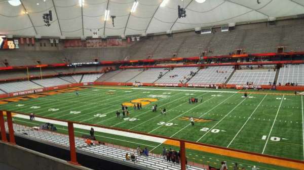 JMA Wireless Dome, section: 316, row: b, seat: 16