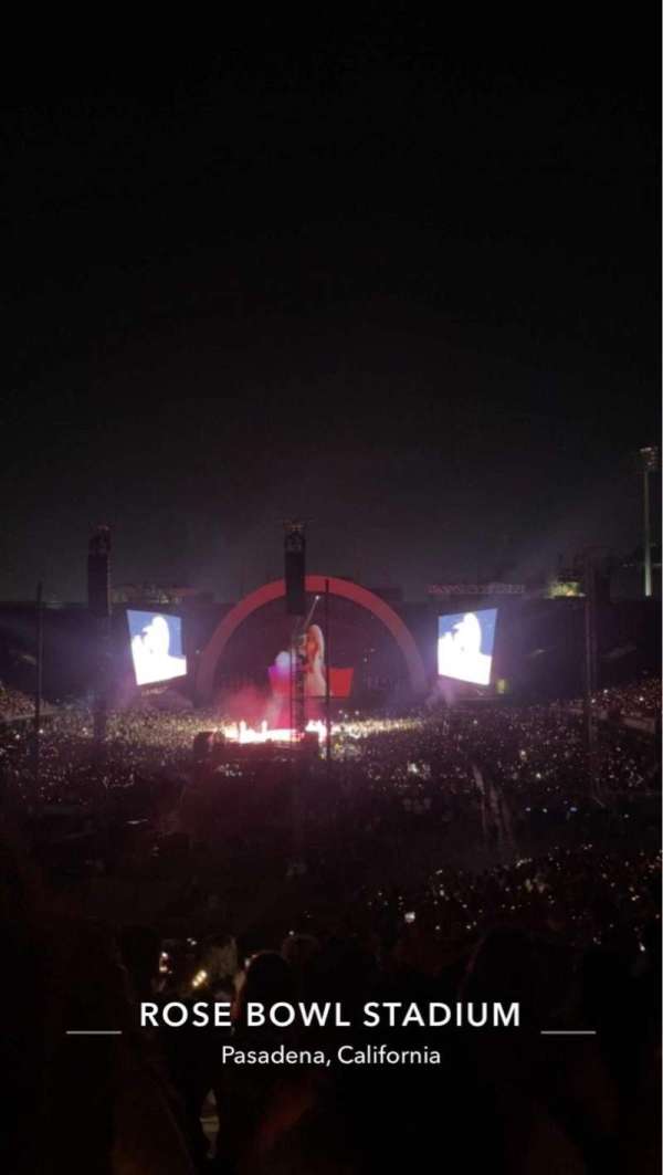 Rose Bowl, section: 12-L, row: 50, seat: 5