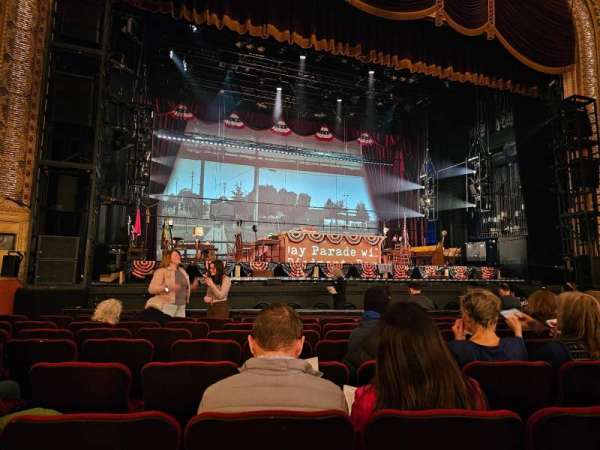 Orpheum Theatre, Minneapolis, section: Main Floor 1, row: H, seat: 12