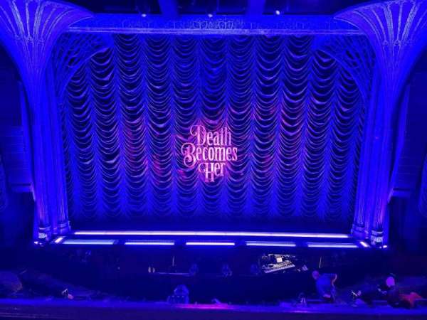 Lunt-Fontanne Theatre, section: Front Mezzanine C, row: A, seat: 108