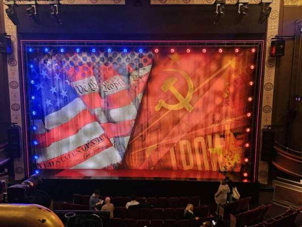 Imperial Theatre, section: Front Mezzanine RC, row: A, seat: 301