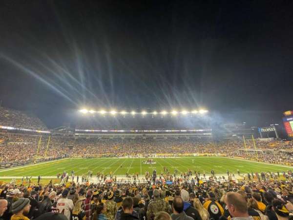 Acrisure Stadium, section: 134, row: BB, seat: 9