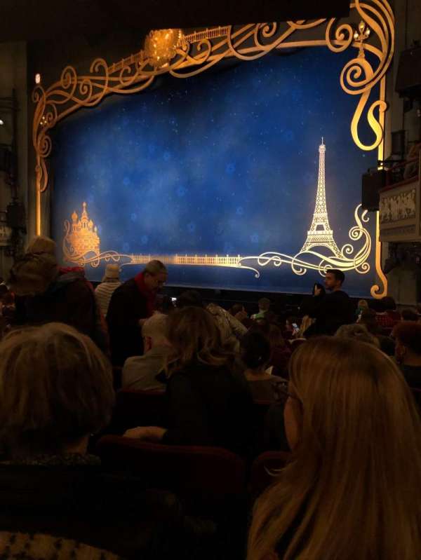 Broadhurst Theatre, section: Orchestra R, row: M, seat: 18