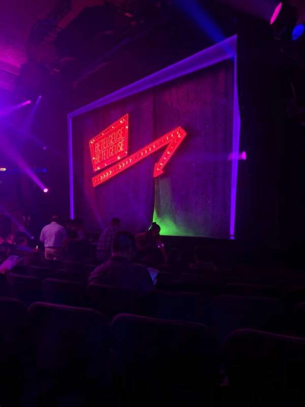 Winter Garden Theatre, section: Orchestra R, row: J, seat: 24