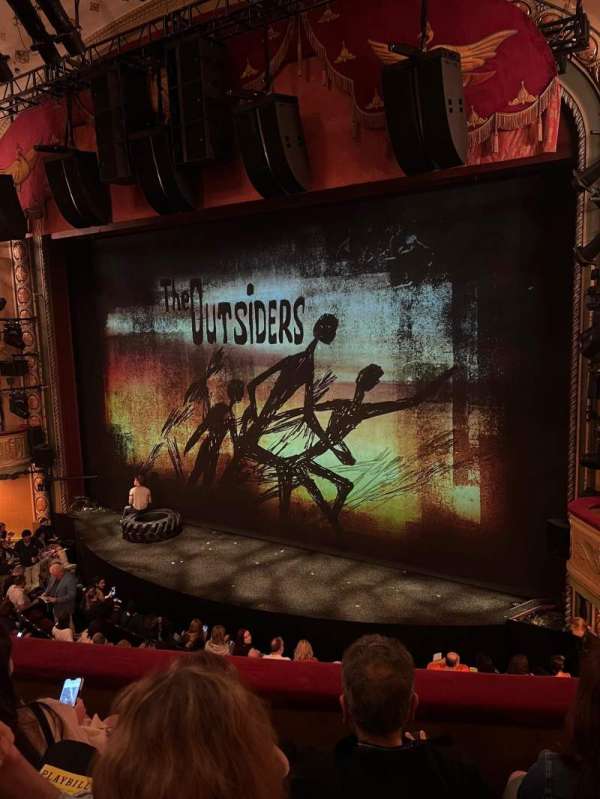 Bernard B. Jacobs Theatre, section: Mezzanine R, row: C, seat: 14