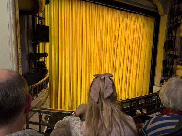 Fortune Theatre, section: Dress Circle, row: B, seat: 2