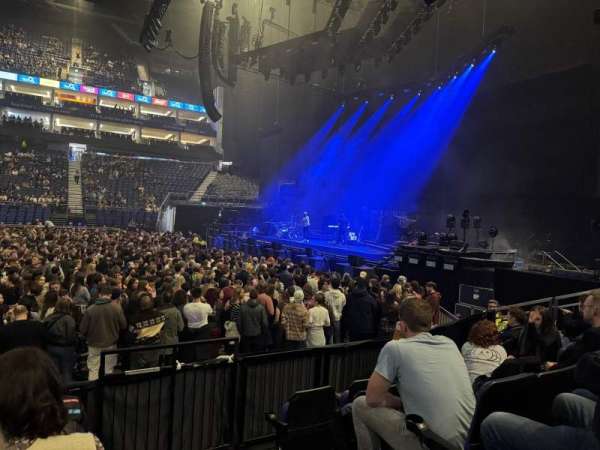 The O2, London, section: 112, row: G, seat: 378