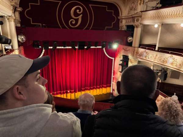 Garrick Theatre, section: Grand Circle, row: C, seat: 19