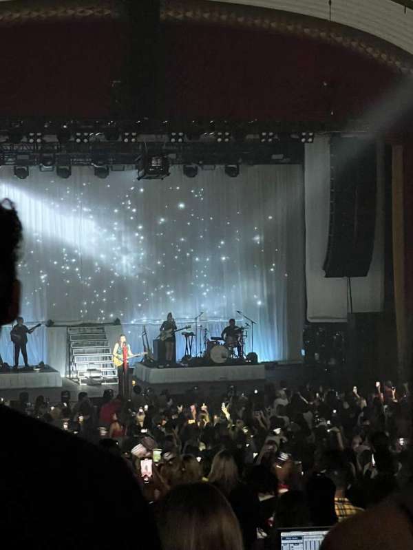IU Auditorium, section: Mezzanine B, row: 41, seat: 108