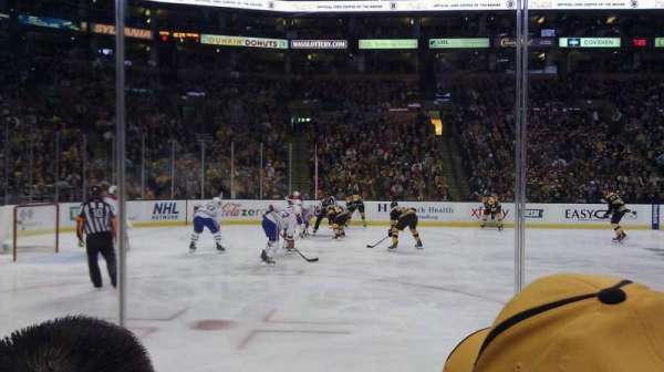TD Garden, section: 3, row: 3, seat: 5