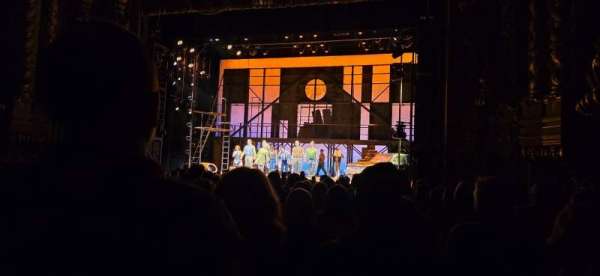 Ohio Theatre, Columbus, section: Orchestra 2, row: P, seat: 120