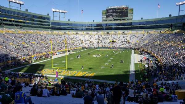 Lambeau Field, section: 135, row: 48, seat: 26