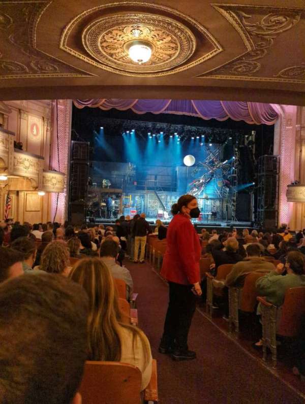 Miller Theater, section: Orchestra L, row: S, seat: 1