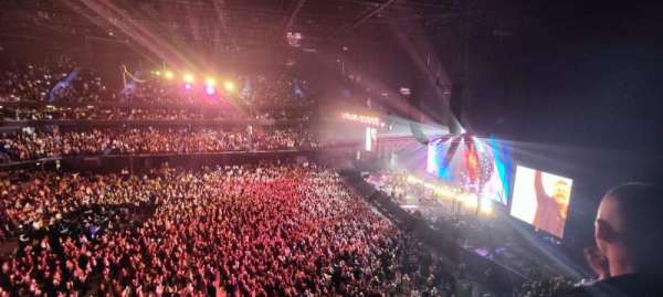 Co-op Live, section: 318, row: 3, seat: 492