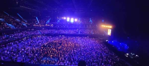 Co-op Live, section: 318, row: 3, seat: 492