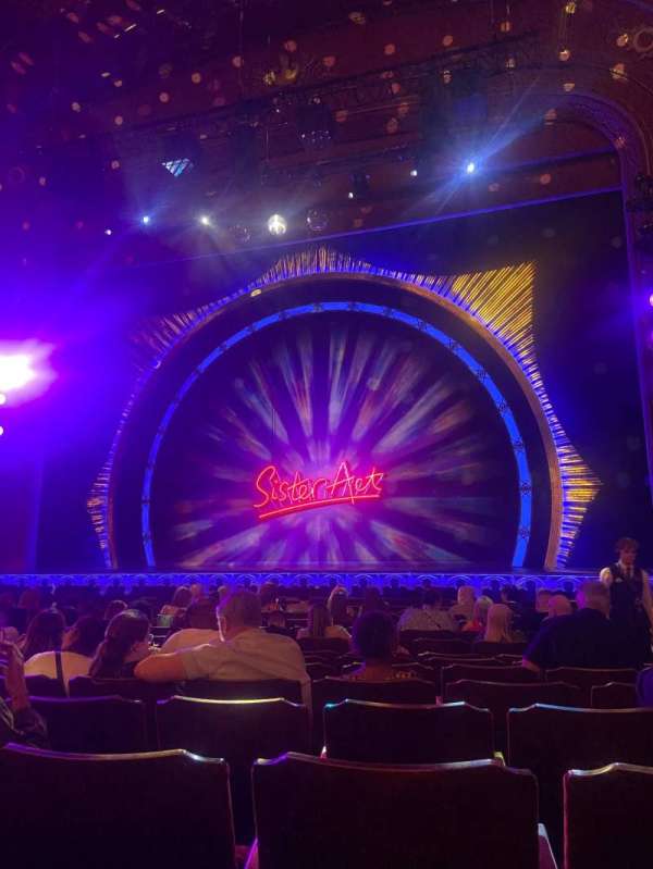 Dominion Theatre, section: Stalls, row: M, seat: 16