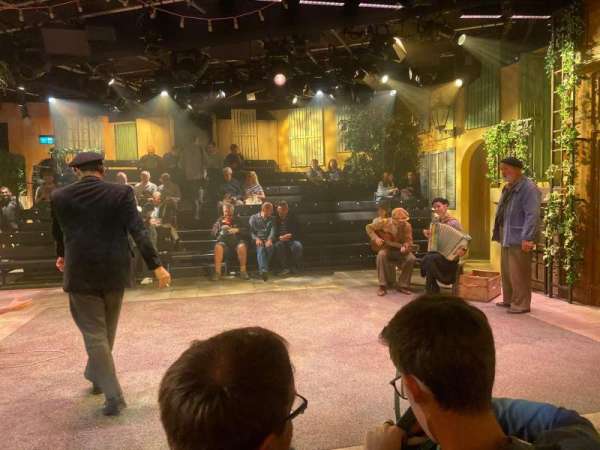 Menier Chocolate Factory, section: Stalls, row: B, seat: 55