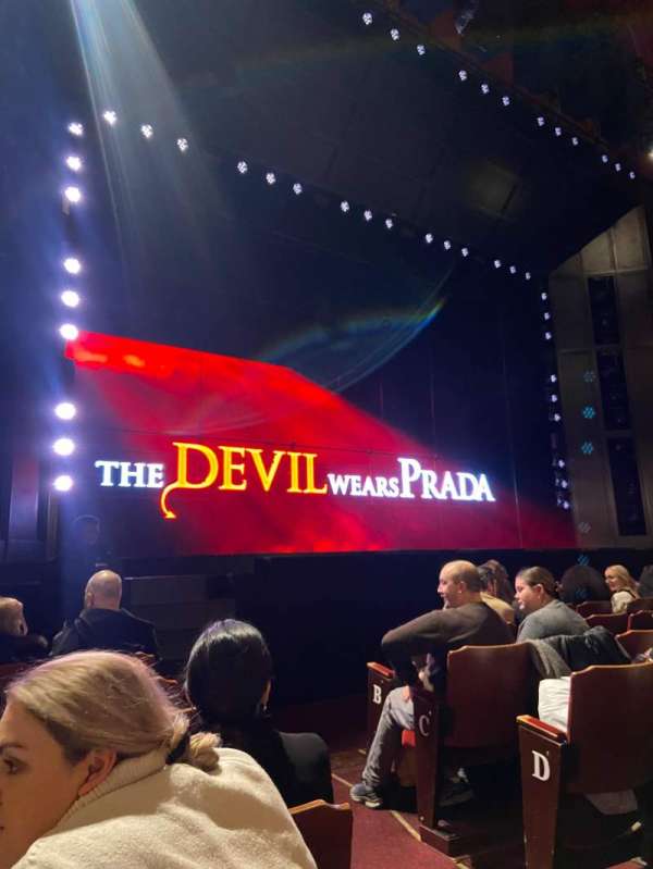 Dominion Theatre, section: Stalls, row: G, seat: 35