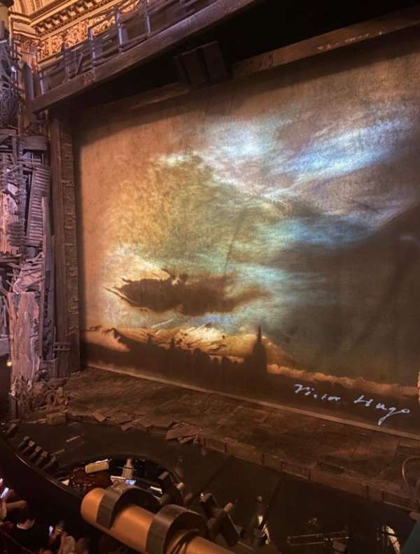 Sondheim Theatre, West End, section: Dress Circle, row: AA, seat: 5