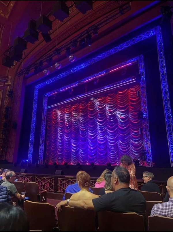 Dominion Theatre, section: Stalls, row: F, seat: 8