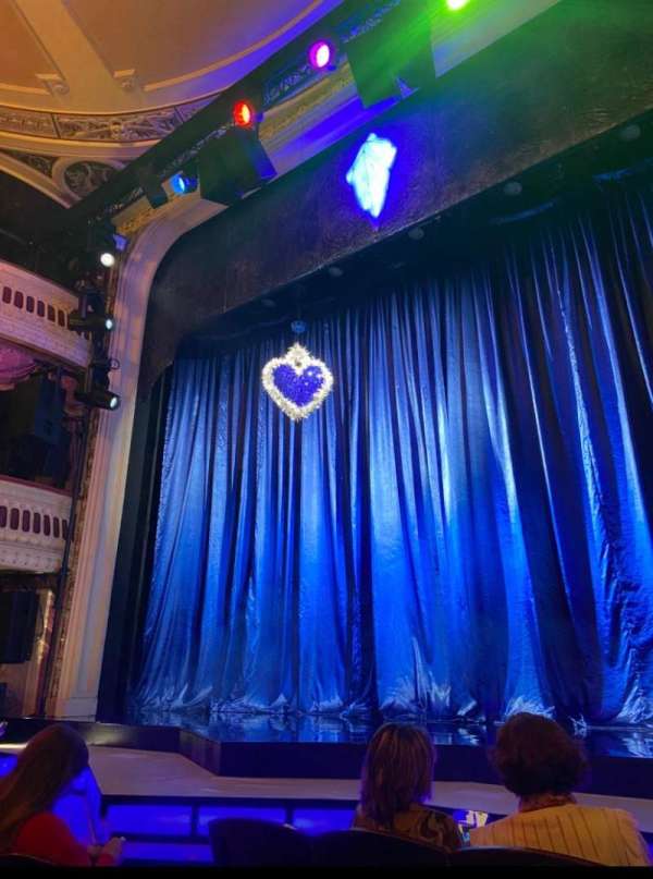 Criterion Theatre, section: Stalls, row: E, seat: 6