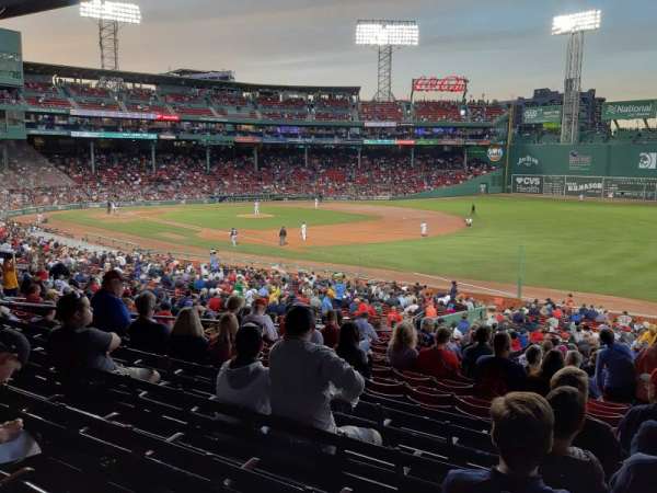 Fenway Park, section: Grandstand 10, row: 7, seat: 1
