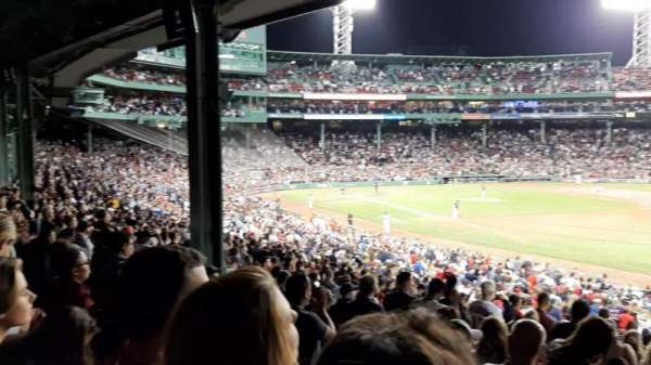 Fenway Park, section: Grandstand 10, row: 7, seat: 1