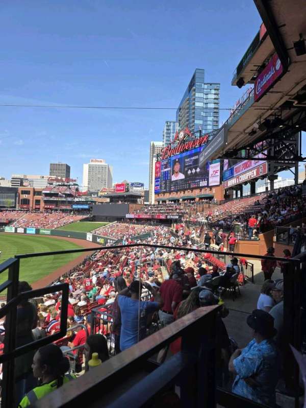 Busch Stadium, section: 132, row: 20, seat: 23
