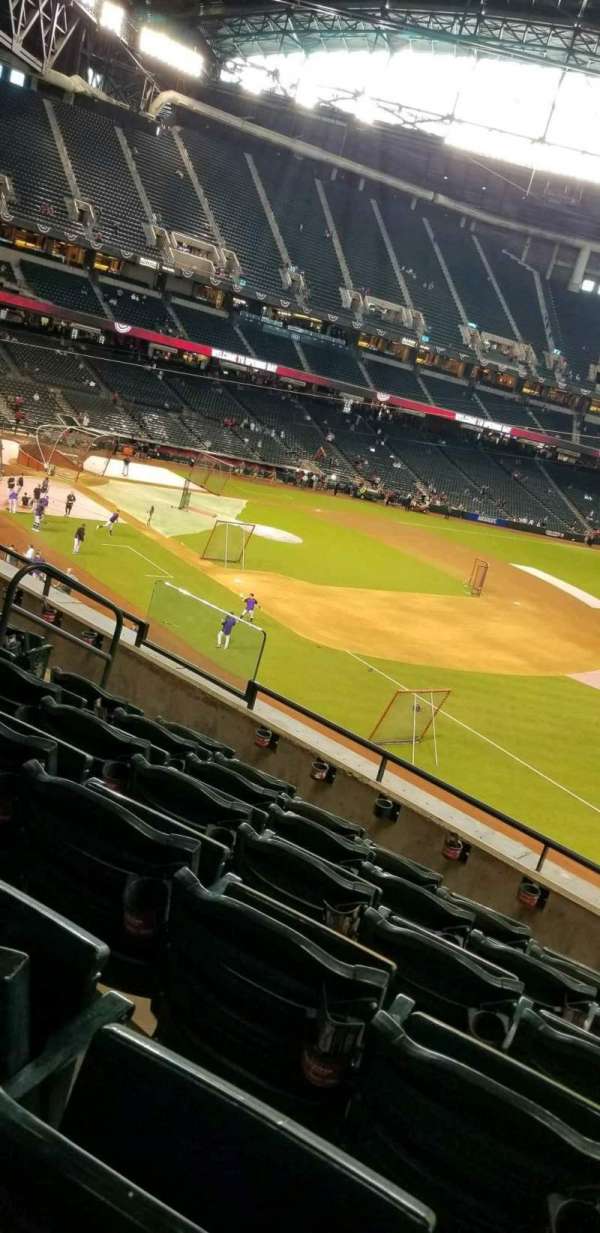 Chase Field, section: 203, row: 6, seat: 11