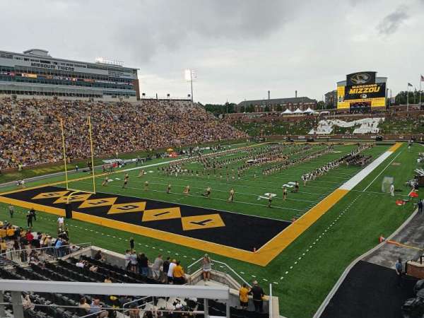 Faurot Field, section: 132, row: 2, seat: 24