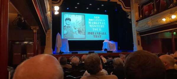 City Varieties Music Hall, section: Stalls, row: J, seat: 2