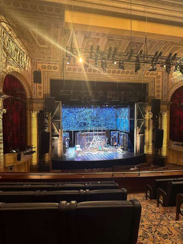 Regent Theatre, Melbourne, section: Dress Circle, row: F, seat: 18