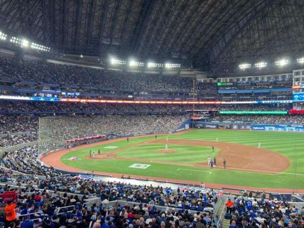 Rogers Centre, section: 217, row: 1, seat: 8