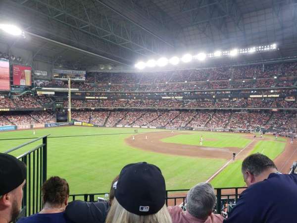 Daikin Park, section: 205, row: 3, seat: 1