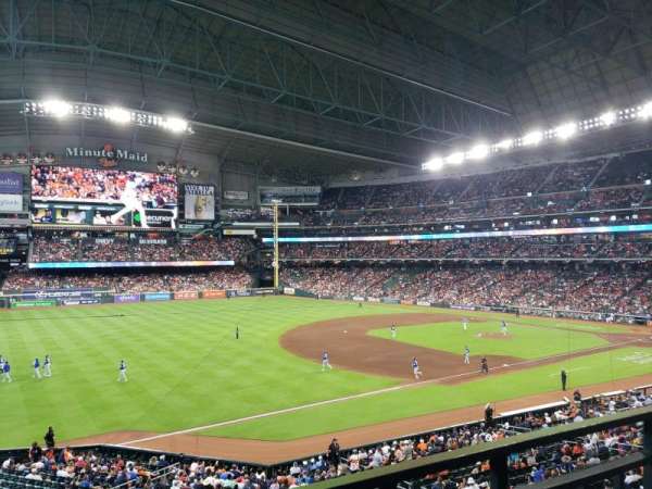 Daikin Park, section: 208, row: 1, seat: 1