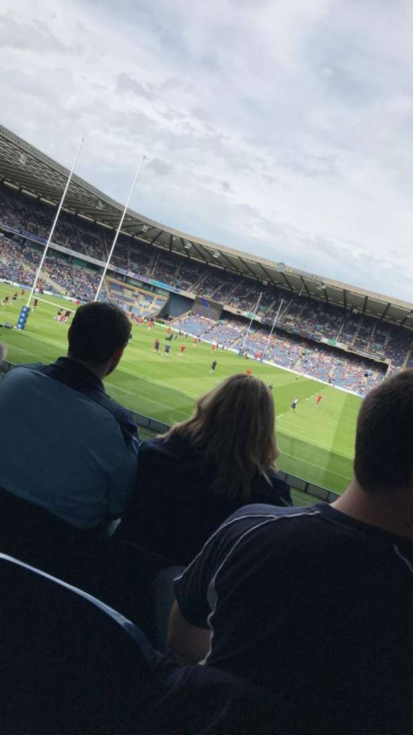 Murrayfield Stadium, section: south, row: BB, seat: 6