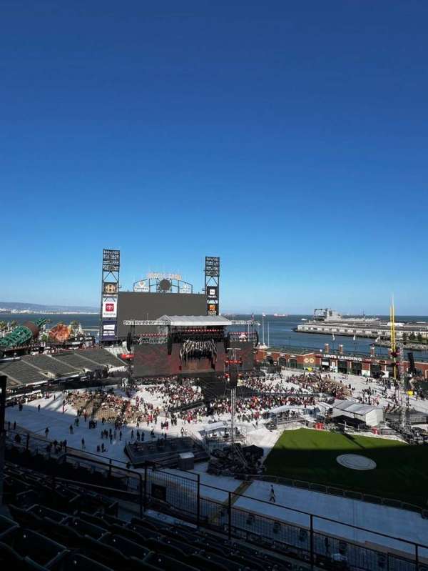 Oracle Park, section: VB321, row: G, seat: 12