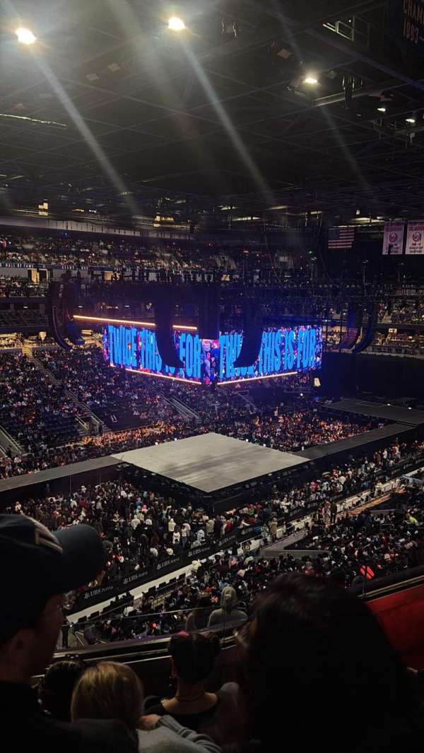 UBS Arena, section: 209, row: 4, seat: 7