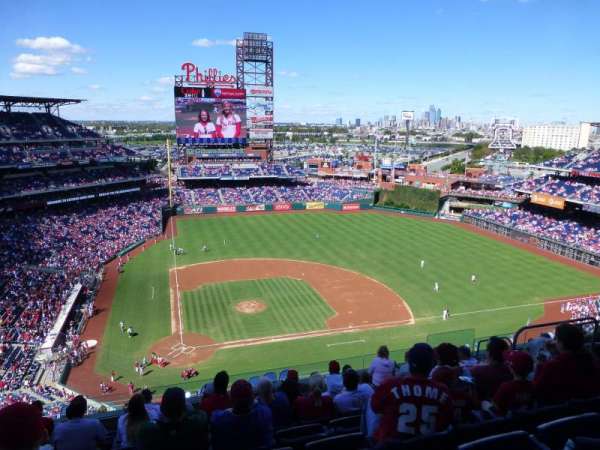 Citizens Bank Park, section: 417, row: 9, seat: 11