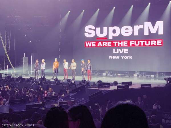 Madison Square Garden, section: 107, row: 5, seat: 3