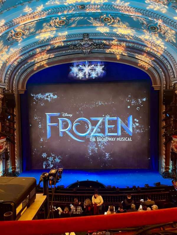 Fulton Theatre, section: Mezzanine, row: A, seat: 2