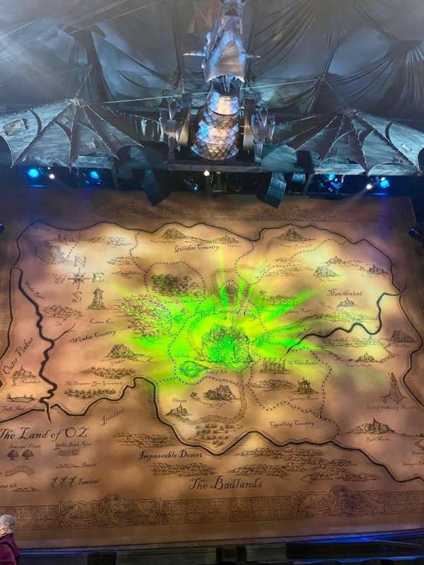 Gershwin Theatre, section: Orchestra C, row: B, seat: 108