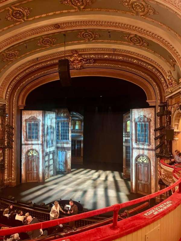 Fulton Theatre, section: Mezzanine, row: B, seat: 18