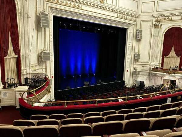 Wilbur Theatre, section: Mezzanine L, row: F, seat: 21